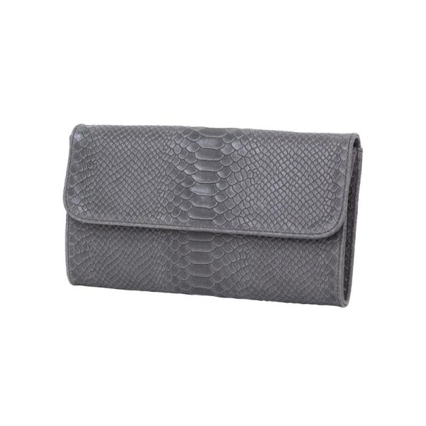 🌞 SUMMER SALE! Classy clutch - Donkergrijs