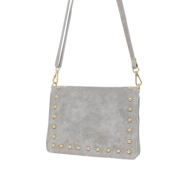 Button bag - Khaki grijs