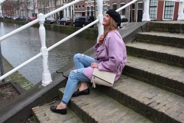 SALE! Braid bag - Lichtgrijs - Afbeelding 2