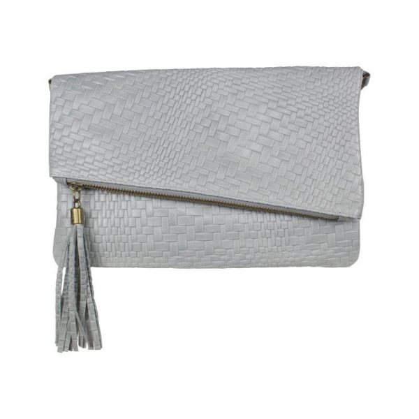 SALE! Braid bag - Lichtgrijs
