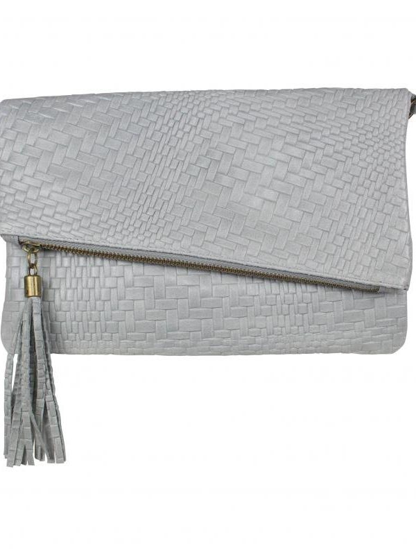 SALE! Braid bag - Lichtgrijs