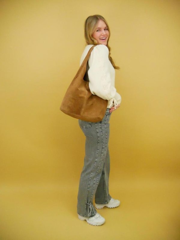 Baggy bag - Cognac - Afbeelding 3