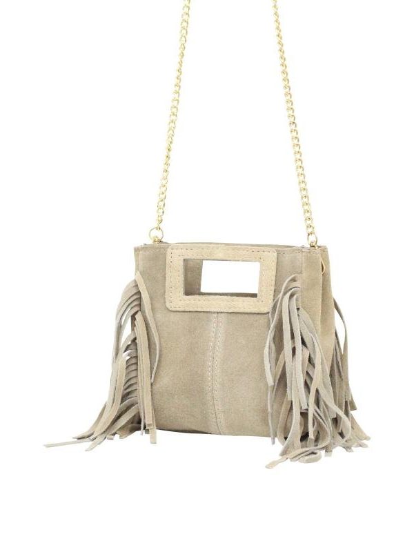 Frills bag - Beige