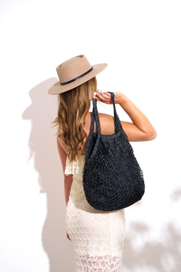 Boho shopper - Zwart