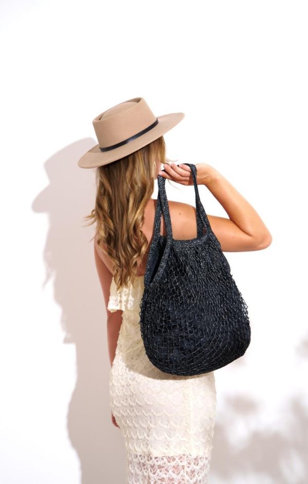Boho shopper - Zwart