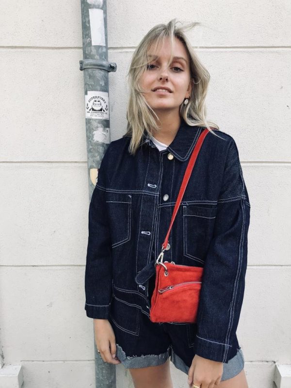 Half circle zipper - Rood (C) - Afbeelding 2