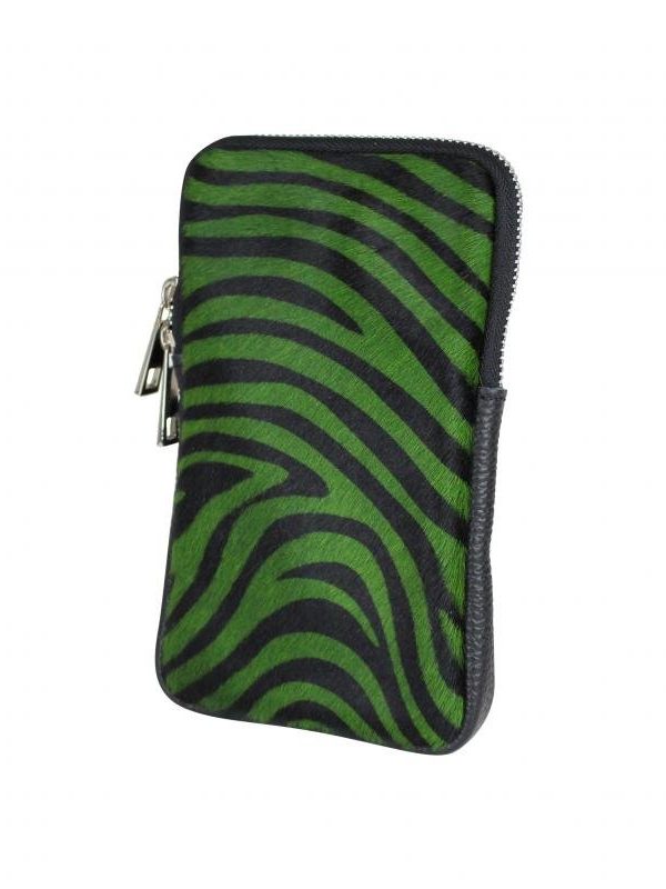 King of the jungle - Zebra groen (zilver)