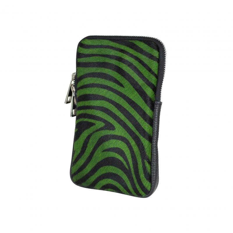 King of the jungle - Zebra groen (zilver)