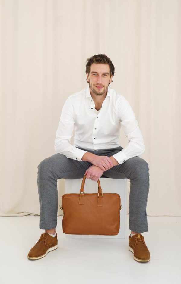 Business bag - Cognac