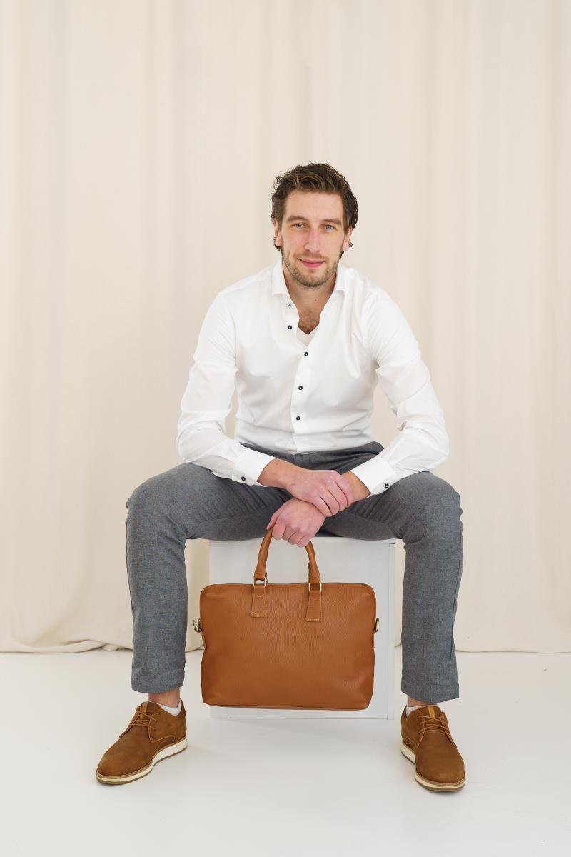 Business bag - Cognac