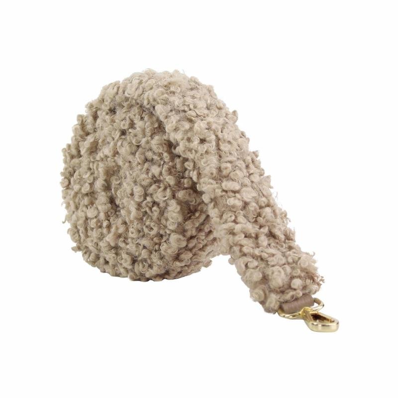 Teddy strap - Taupe (tall)