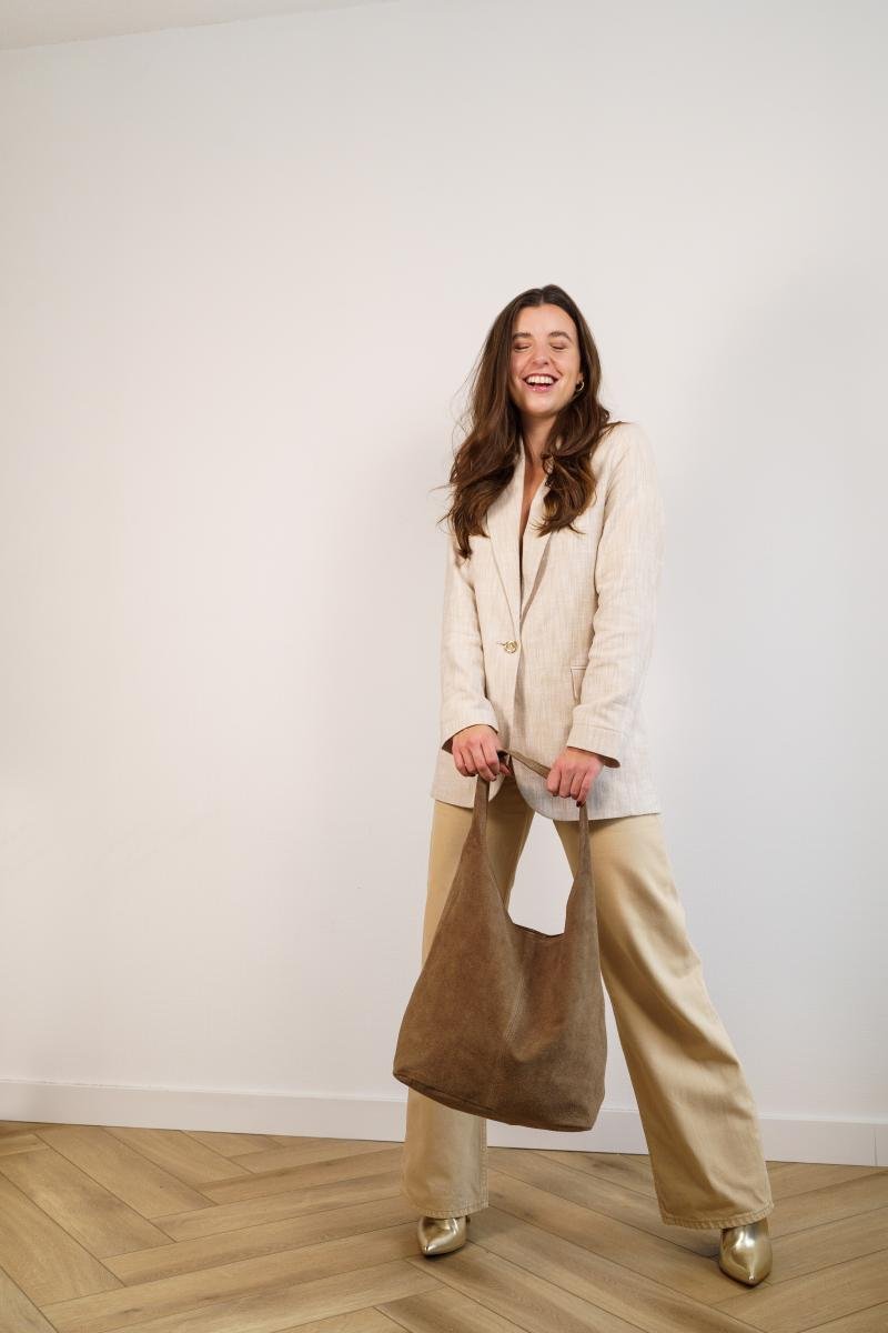 Baggy bag - Zwart - Afbeelding 2