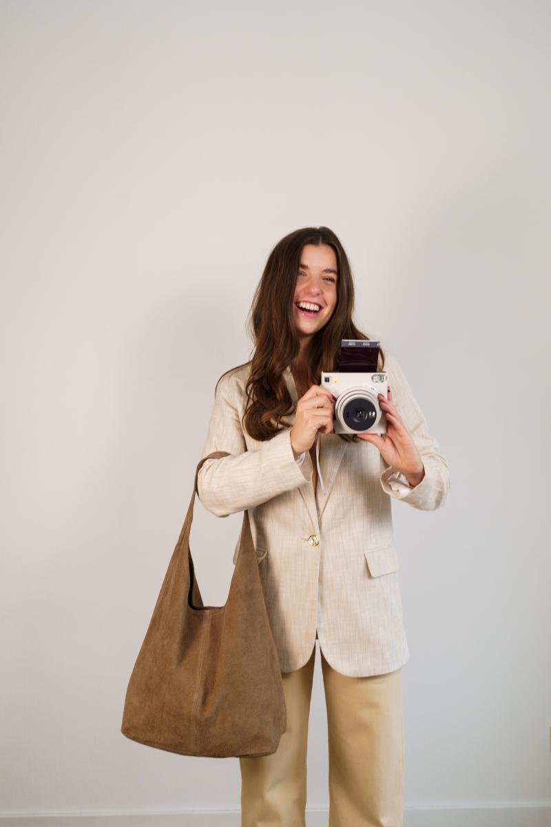 Baggy bag - Zwart - Afbeelding 3