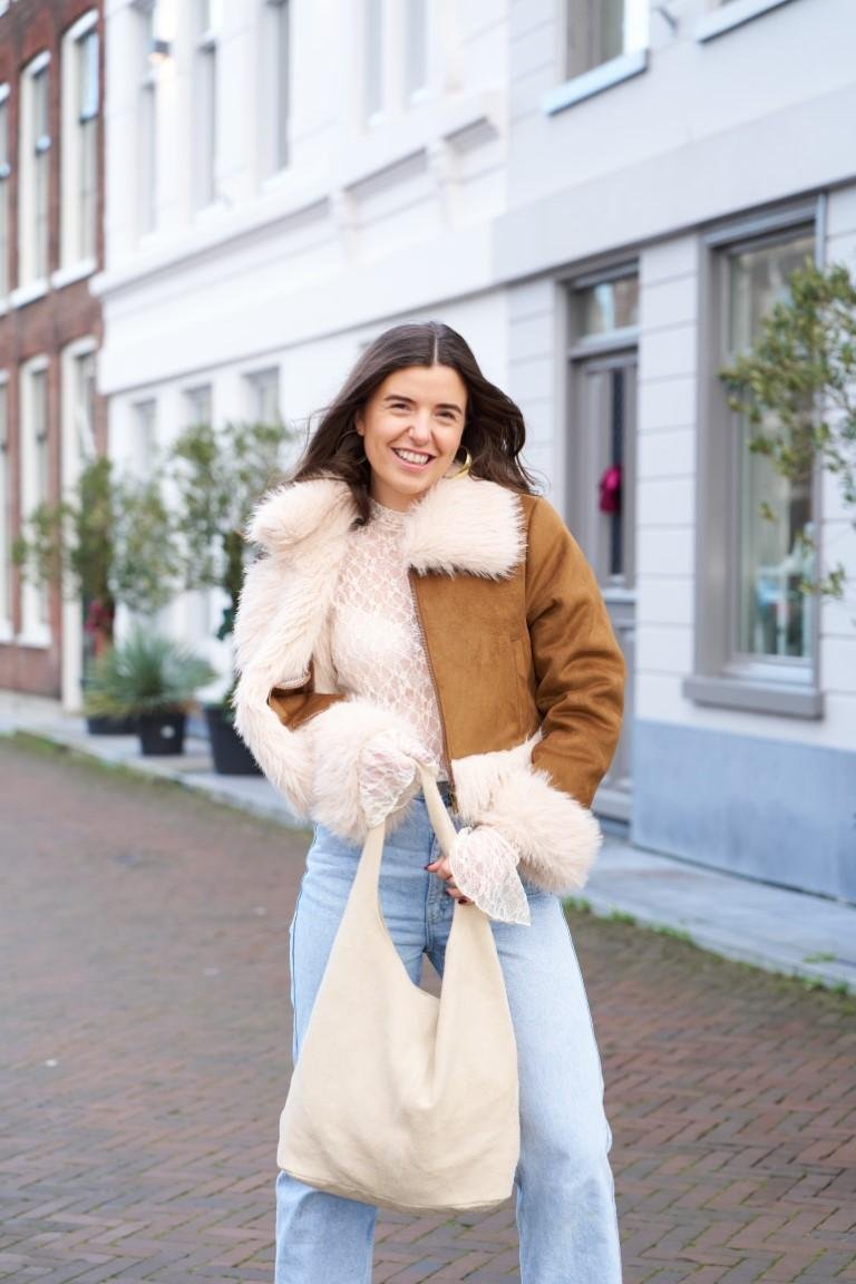 Baggy bag - Beige - Afbeelding 2