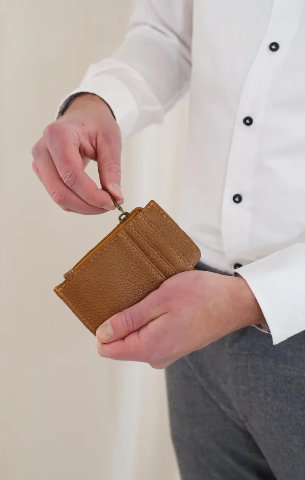 Cardholder - Cognac (brons)