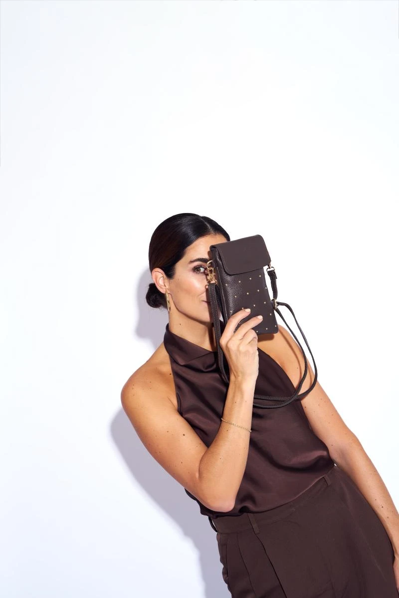 Phone call - Donkerbruin - Afbeelding 3